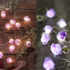 Crystal Fairy Lights  - both decorative and metaphysical qualities