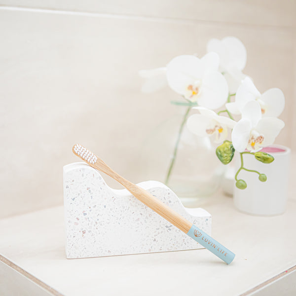 Adult Bamboo Toothbrush - Medium 4 Pack