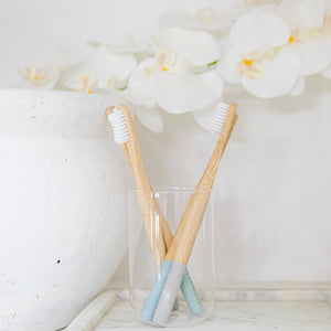 Adult Bamboo Toothbrush - Soft 4 Pack