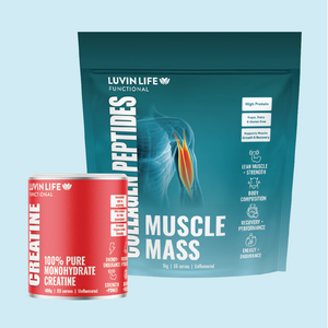 Muscle Mass Collagen 1kg + Creatine  Monohydrate Bundle