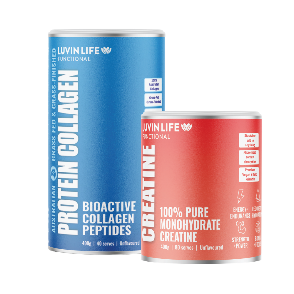 Australian Collagen 400g + Creatine  Monohydrate Bundle