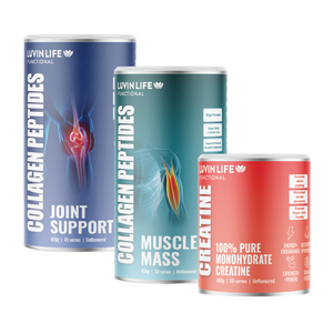 Joint Support + Muscle Mass + Creatine Monohydrate Bundle