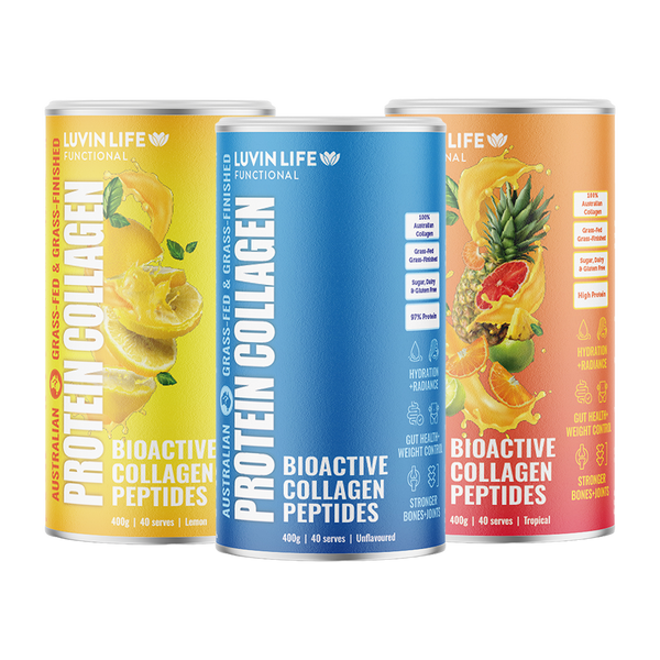 Australian Sourced Bioactive Collagen Peptides - Ultimate Combo Pack