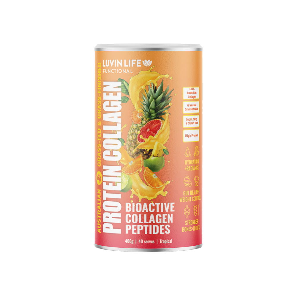 Luvin Life Australian Collagen Peptides - Tropical 400g