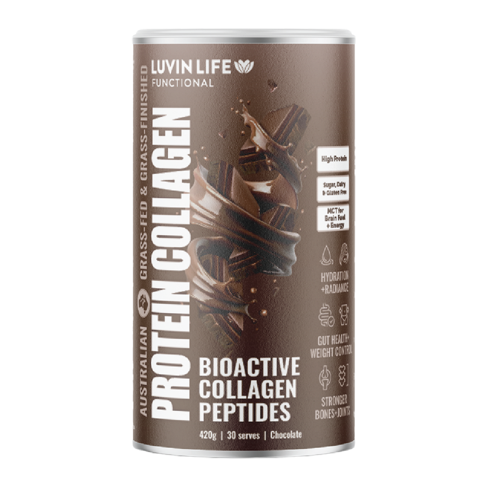 Luvin Life Australian Collagen Peptides - Chocolate 420g