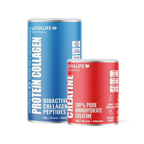 Australian Collagen 400g + Creatine  Monohydrate Bundle