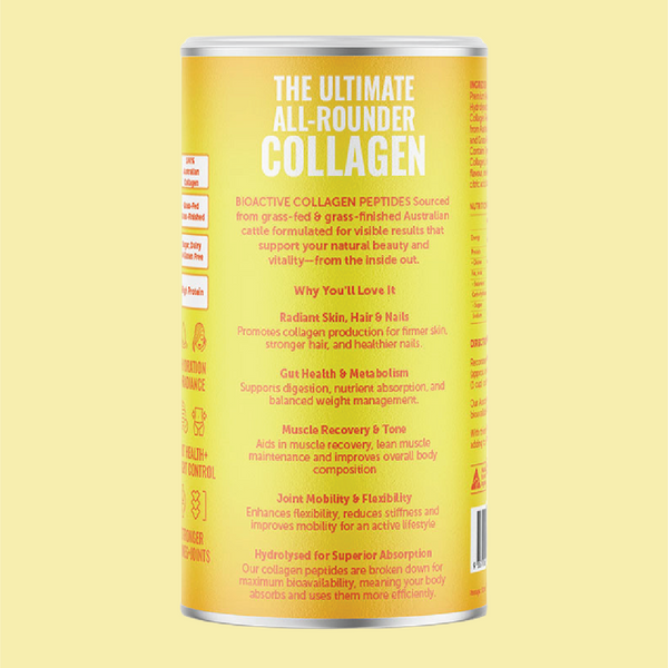Luvin Life Australian Collagen Peptides - Lemon 400g