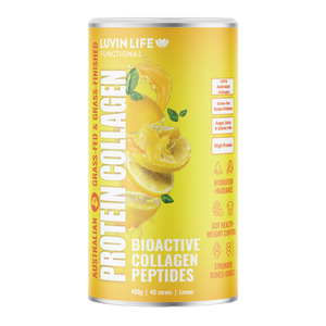 Luvin Life Australian Collagen Peptides - Lemon 400g
