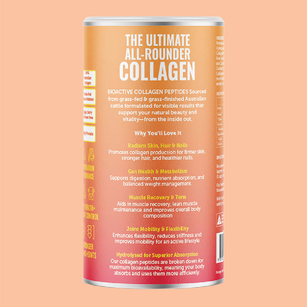 Luvin Life Australian Collagen Peptides - Tropical 400g