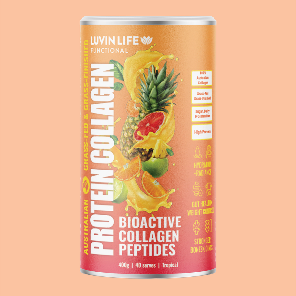 Luvin Life Australian Collagen Peptides - Tropical 400g