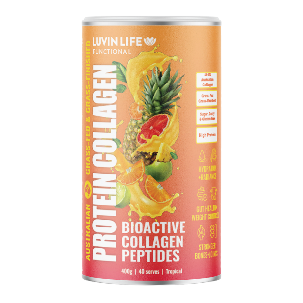 Luvin Life Australian Collagen Peptides - Tropical 400g