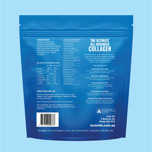 Luvin Life Australian Collagen Peptides - 1kg