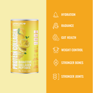 Luvin Life Australian Collagen Peptides - Lemon 400g