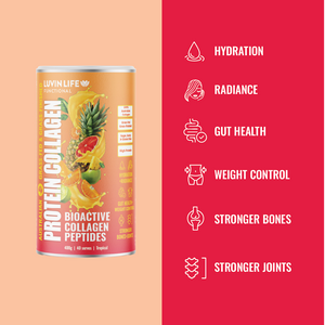Luvin Life Australian Collagen Peptides - Tropical 400g