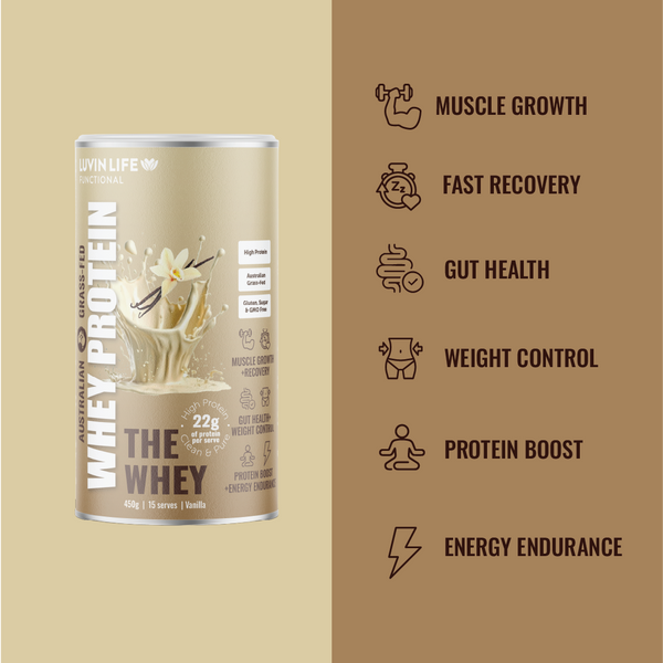 Luvin Life Whey Protein  - Vanilla 450g