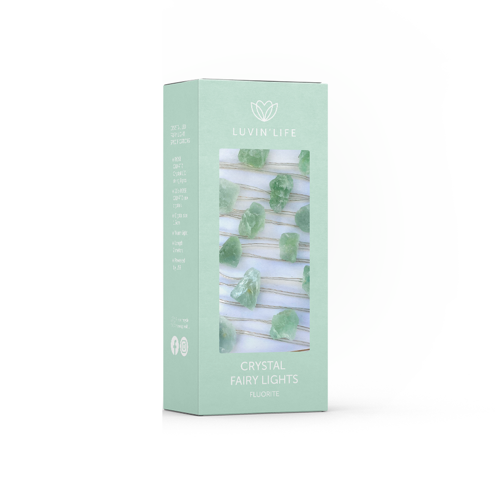 Crystal Fairy Lights - Fluorite