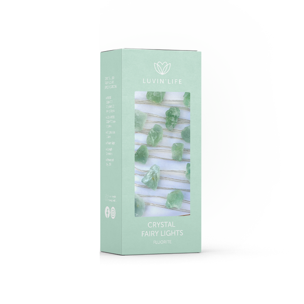 Crystal Fairy Lights - Fluorite