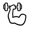 <p>Strength + Power</p>