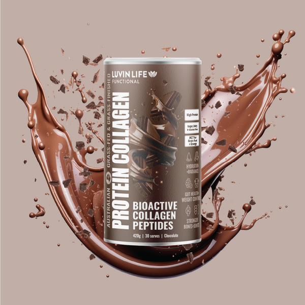 Luvin Life Australian Collagen Peptides - Chocolate 420g