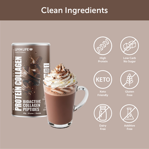 Luvin Life Australian Collagen Peptides - Chocolate 420g