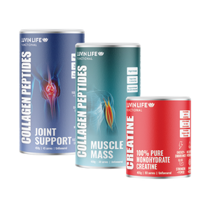 Joint Support + Muscle Mass + Creatine Monohydrate Bundle