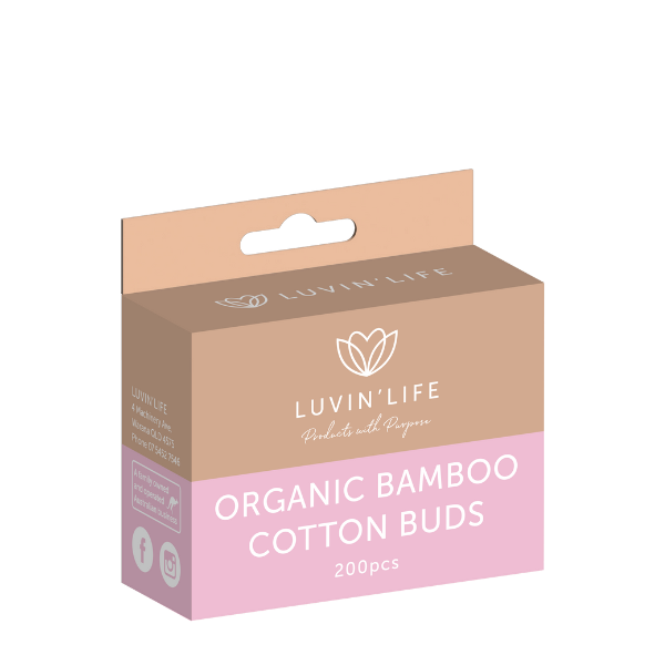 Organic Bamboo Cotton Buds