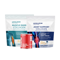 Joint Support 1kg + Muscle Mass 1kg + Creatine Monohydrate Bundle