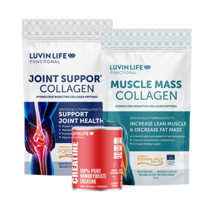 Joint Support + Muscle Mass + Creatine Monohydrate Bundle