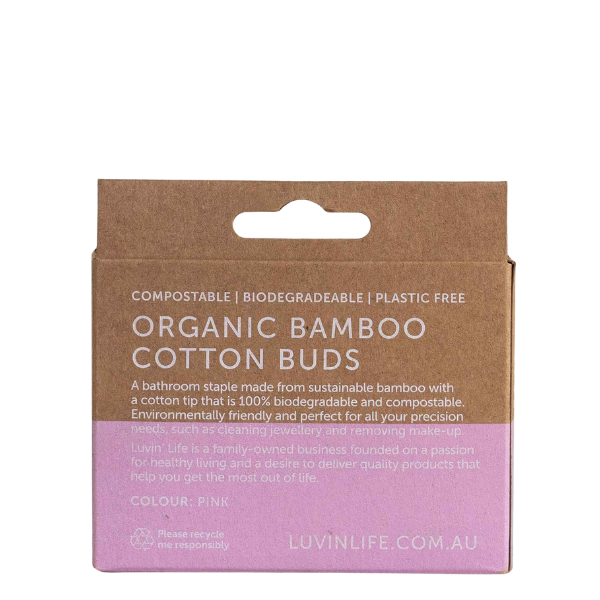 Organic Bamboo Cotton Buds