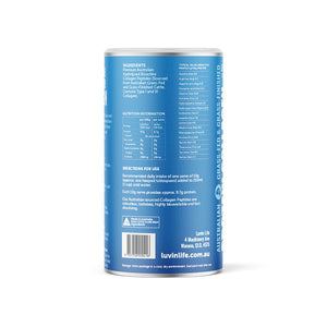 Luvin Life Australian Collagen Peptides - Unflavoured 400g