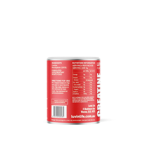 Luvin Life Creatine Powder - 400g