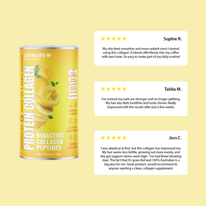 Australian Bioactive Collagen Peptides - Lemon 400g