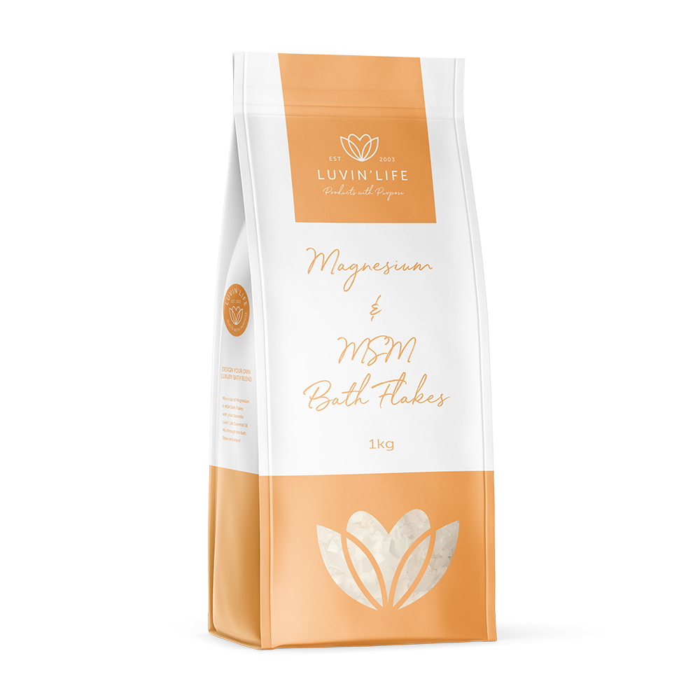Magnesium and MSM Bath Flakes - 1kg