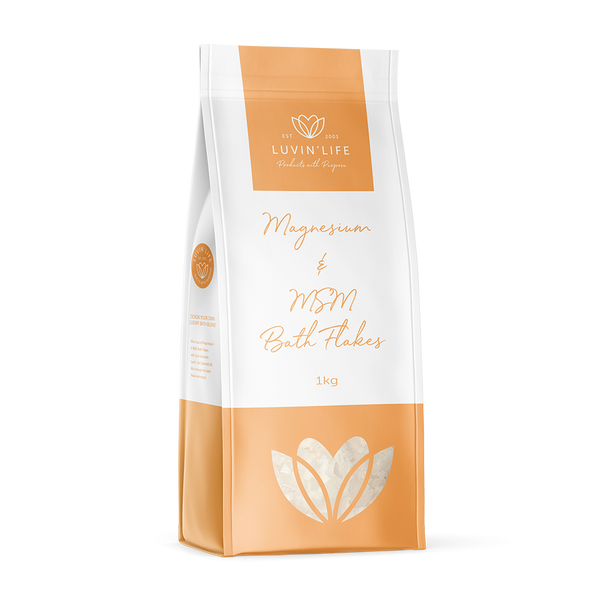 Magnesium and MSM Bath Flakes - 1kg