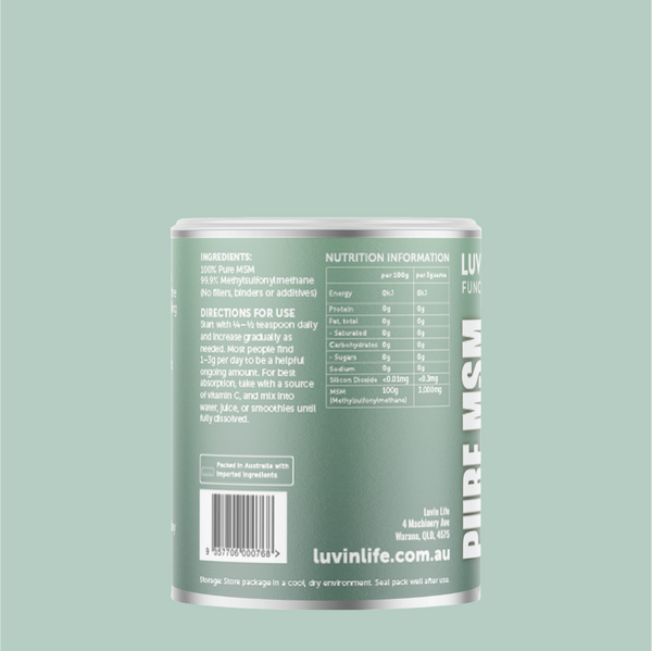 MSM (Methyl Sulphonyl Methane) Powder