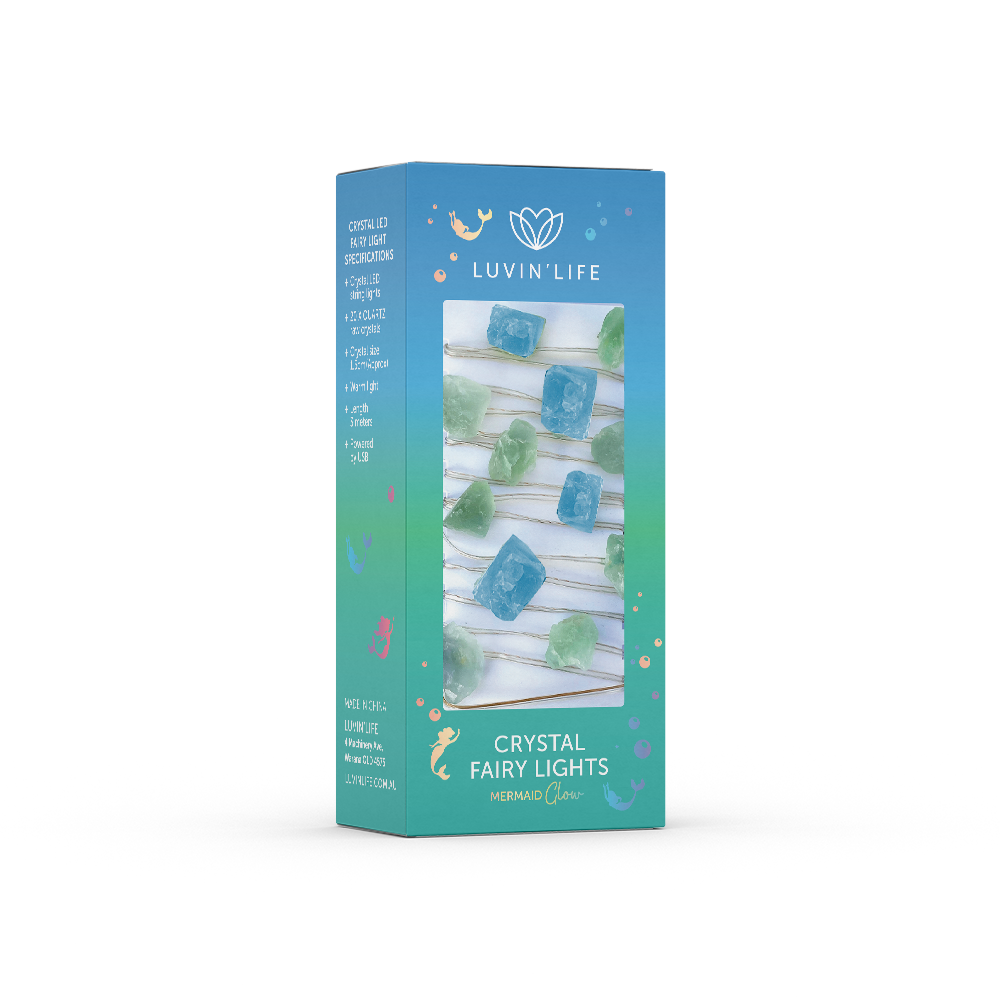 Crystal Fairy Lights - Mermaid Glow (New)