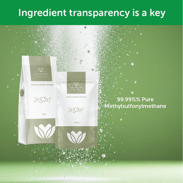 MSM (Methyl Sulphonyl Methane) Powder