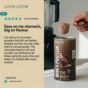 Luvin Life Whey Protein  - Chocolate 450g