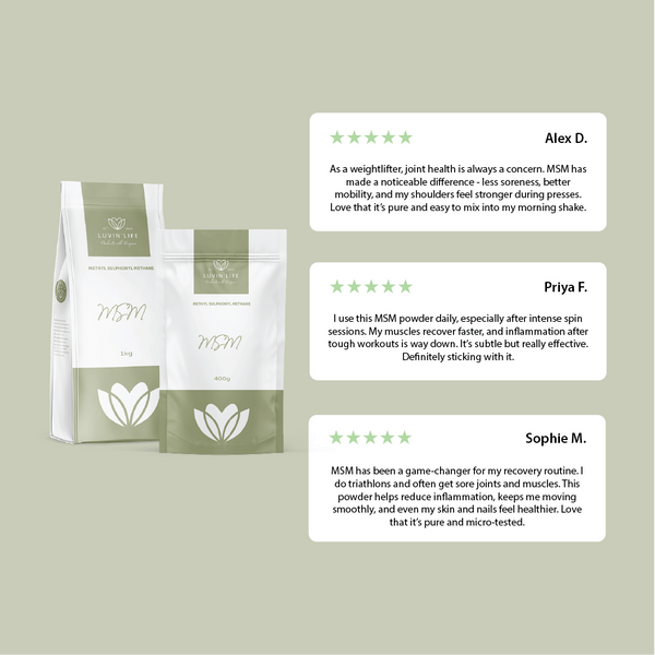 MSM (Methyl Sulphonyl Methane) Powder