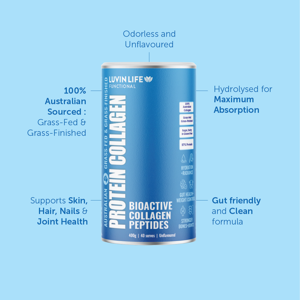 Australian Collagen 400g + Creatine  Monohydrate Bundle