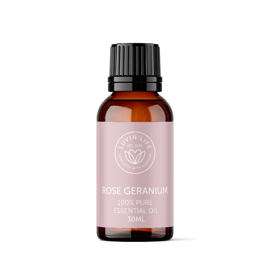 Rose Geranium Pure Essential Oil - 30ml
