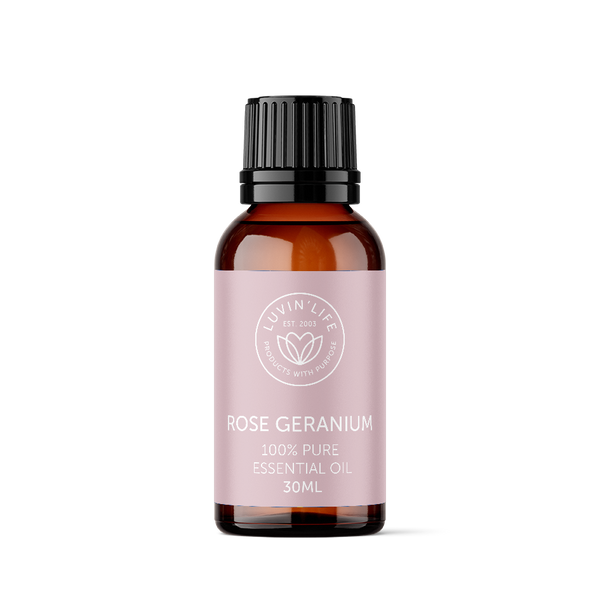Rose Geranium Pure Essential Oil - 30ml