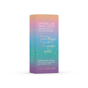 Crystal Fairy Lights - Rainbow Glow (New)