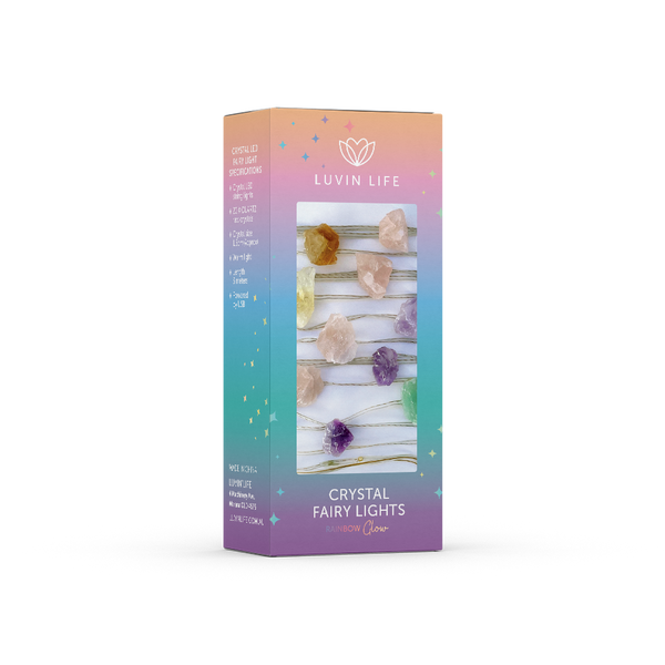 Crystal Fairy Lights - Rainbow Glow (New)