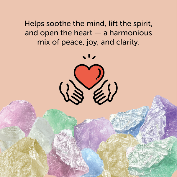 Crystal Fairy Lights - Rainbow Glow (New)