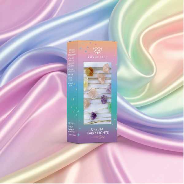 Crystal Fairy Lights - Rainbow Glow (New)