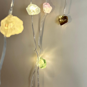 Crystal Fairy Lights - Fluorite