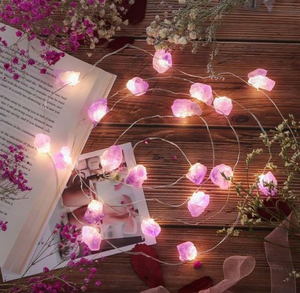 Crystal Fairy Lights - Fluorite