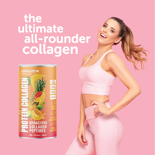 Luvin Life Australian Collagen Peptides - Tropical 400g
