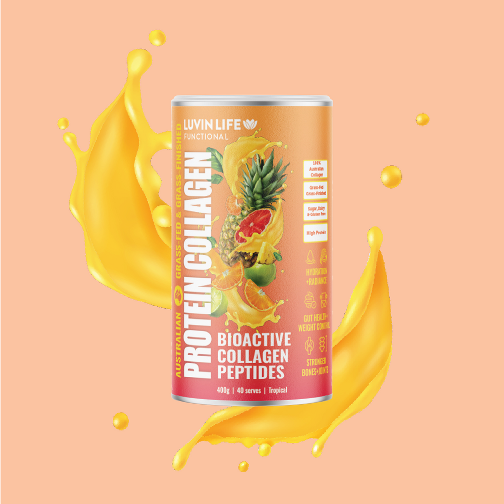 Luvin Life Australian Collagen Peptides - Tropical 400g
